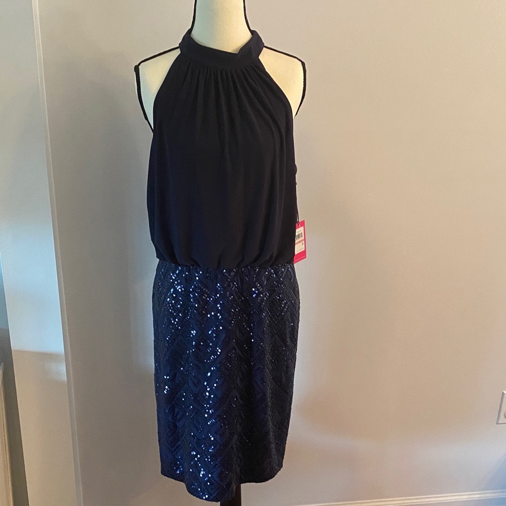Vince Camuto NWT navy  size 12 dress